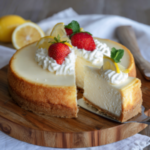 Perfect Greek Yogurt Cheesecake