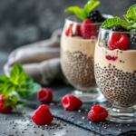 Milk Chia Pudding