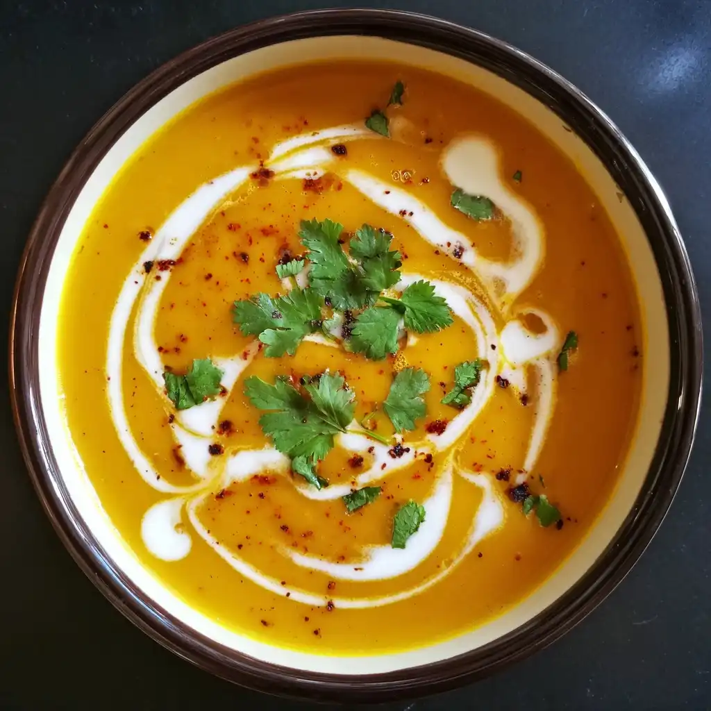 Anti-Inflammatory Pumpkin Sweet Potato Soup