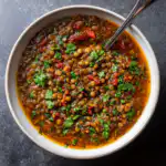 Authentic Moroccan Lentil Soup