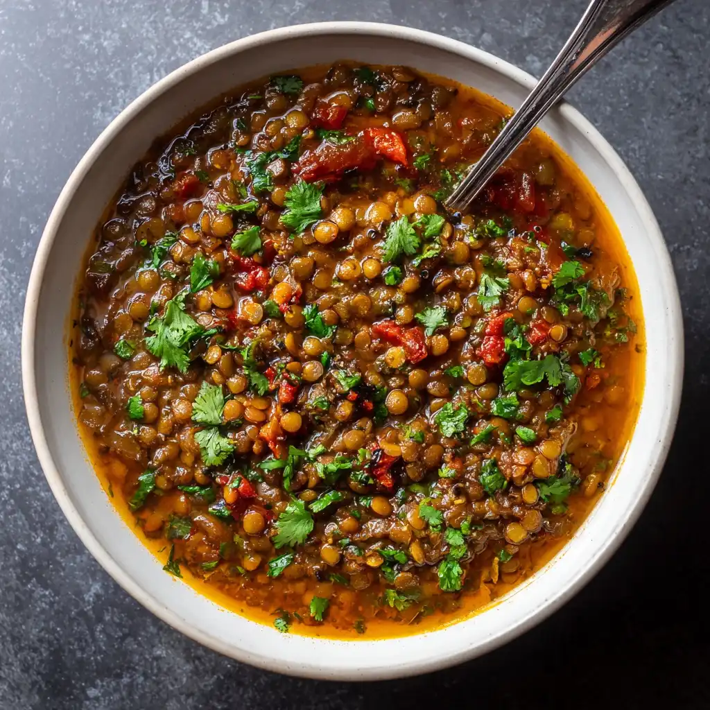Authentic Moroccan Lentil Soup