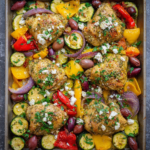 Easy Mediterranean Chicken Bake
