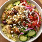Mediterranean Chicken Bowls for Dinner