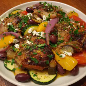 Mediterranean Chicken Thighs
