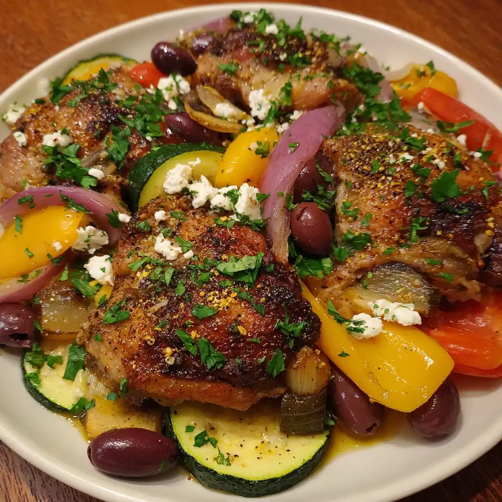 Mediterranean Chicken Thighs