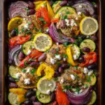 Mediterranean Fall Sheet Pan Chicken