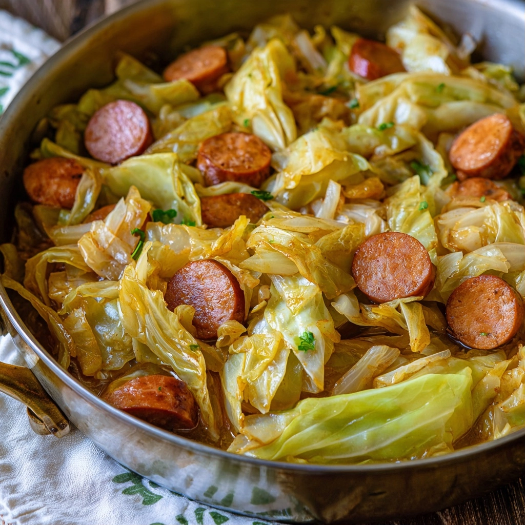 Southern Smothered Cabbage Recipe