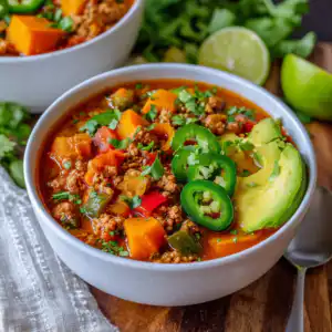Whole30 Pumpkin Turkey Chili