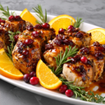 Cranberry Orange Glazed Turkey Breast