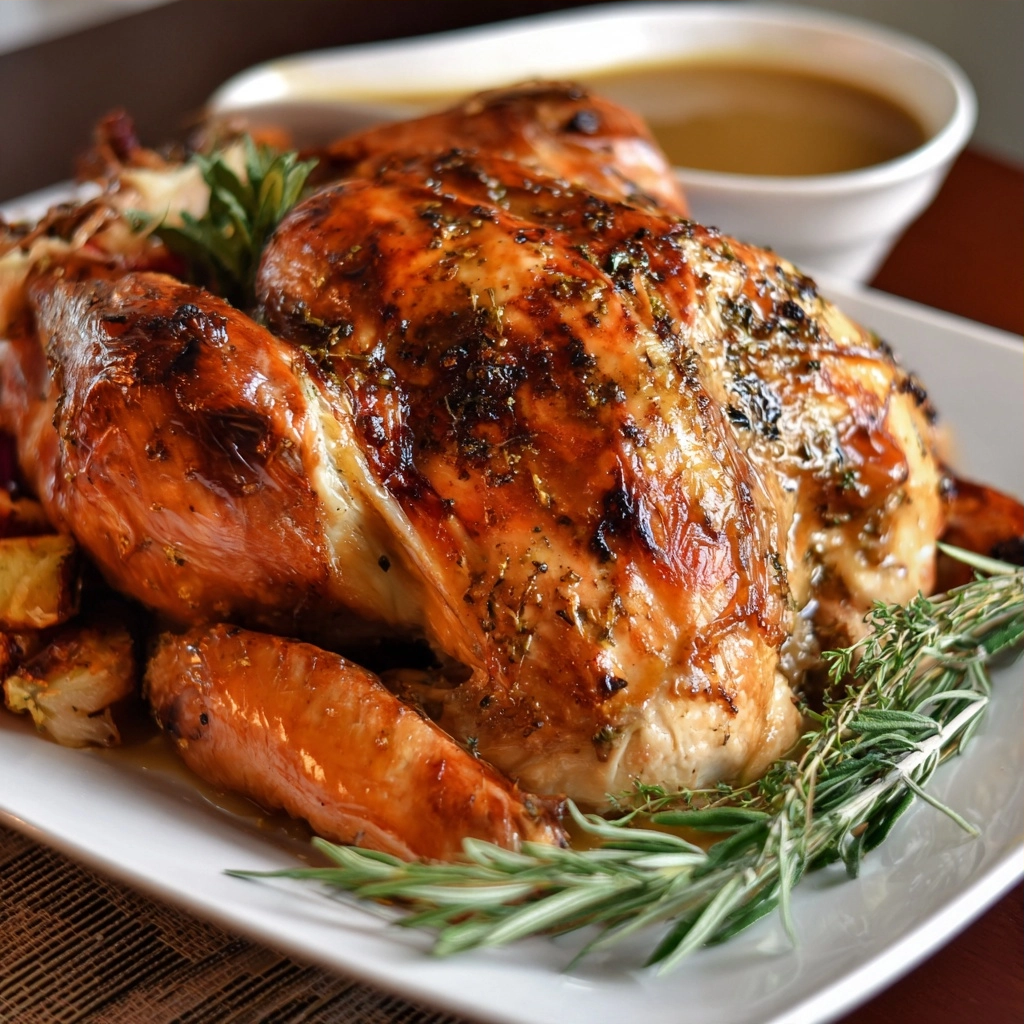 Easy Air Fryer Whole Turkey for Thanksgiving