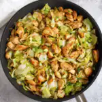 Easy Chicken and Cabbage Skillet