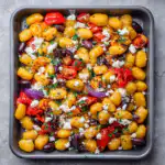 Easy Greek Sheet Pan Gnocchi