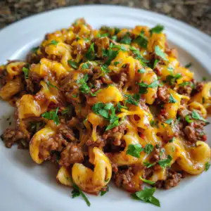 Healthy Homemade Hamburger Helper