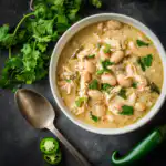 High Protein White Chicken Chili