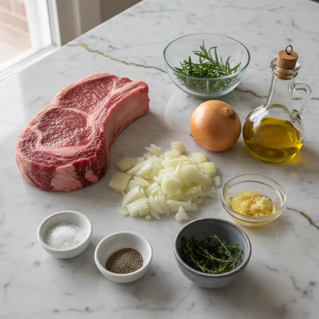 prime-rib-thanksgiving-dinner-easy-ingredients Fresh ingredients for an easy prime rib thanksgiving dinner.
